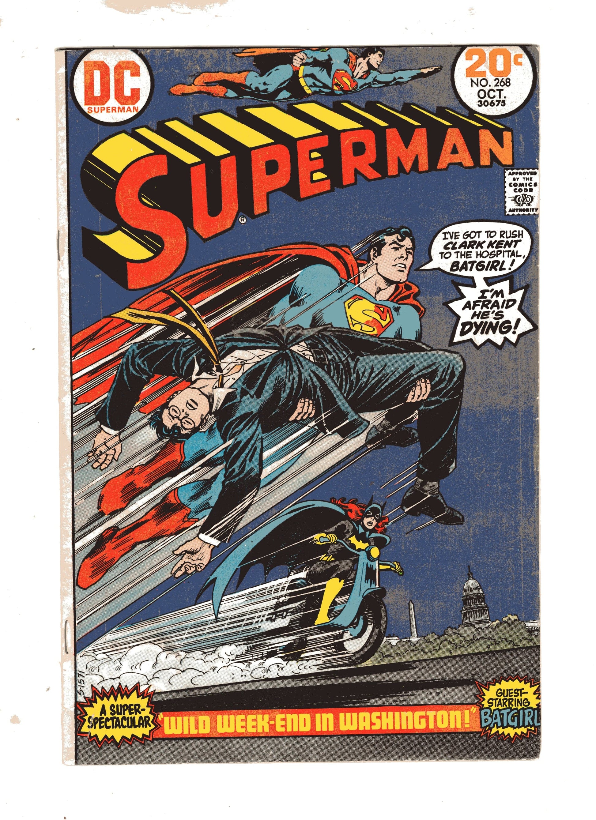 Dc Comics Comics Superman #268 [GOOD]