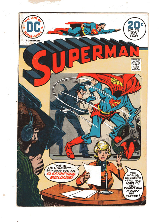 Dc Comics Comics Superman #275 [GOOD]