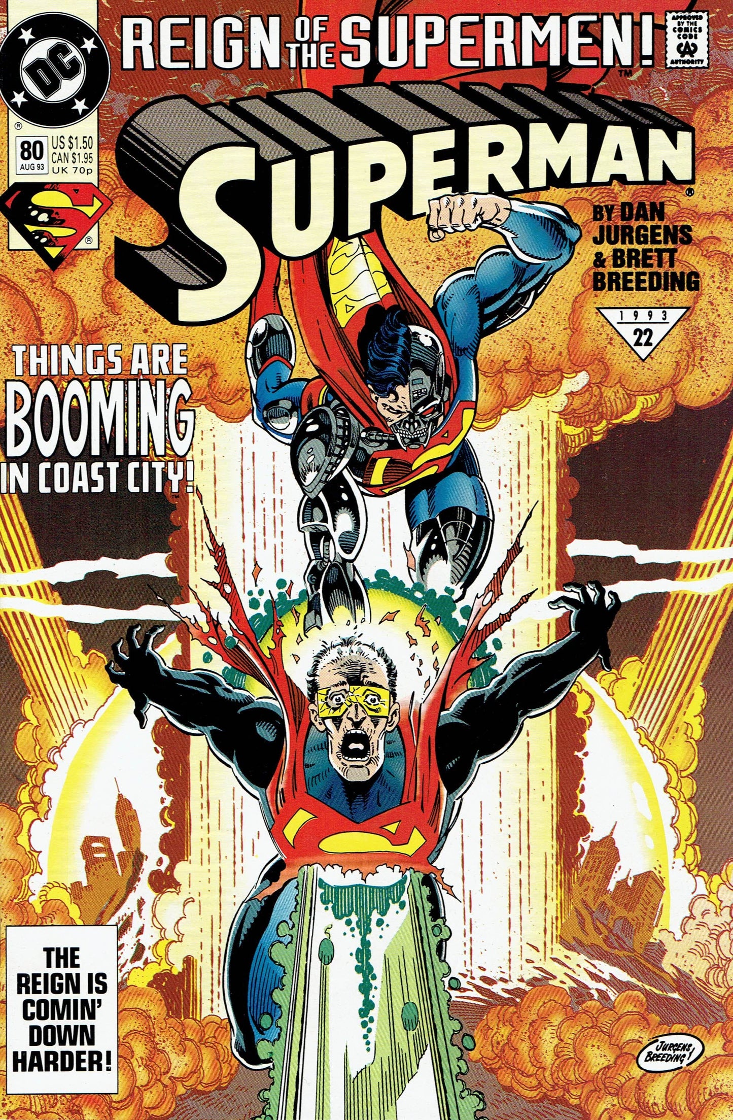 Dc Comics Comics Superman #80 [VF]