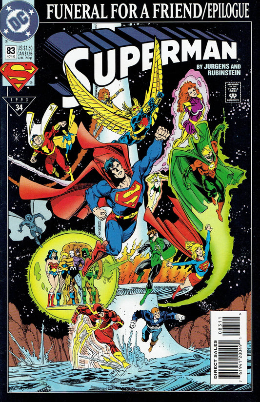 Dc Comics Comics Superman #83 [VF/NM]