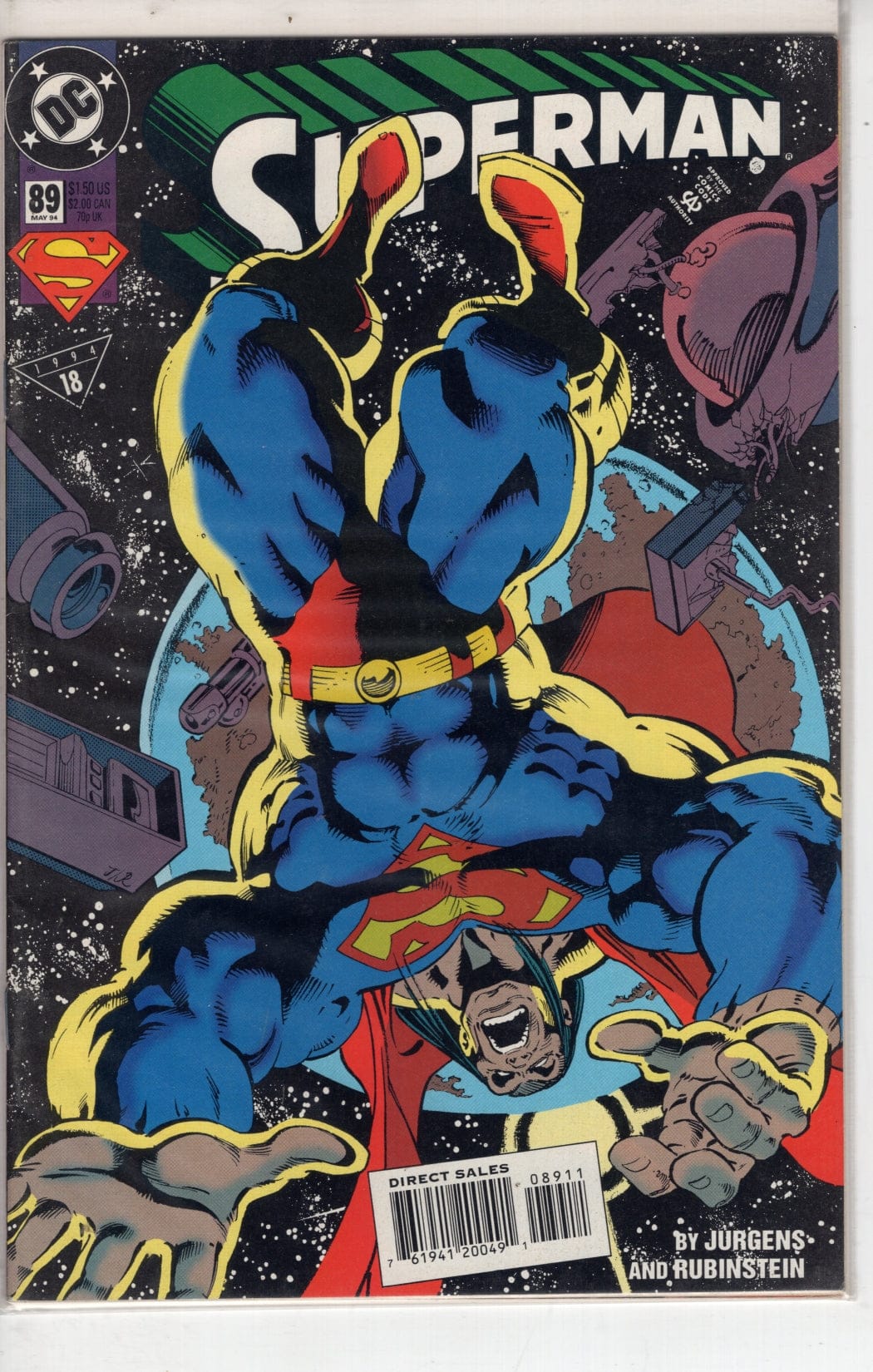 Dc Comics Comics Superman #89 [VF]