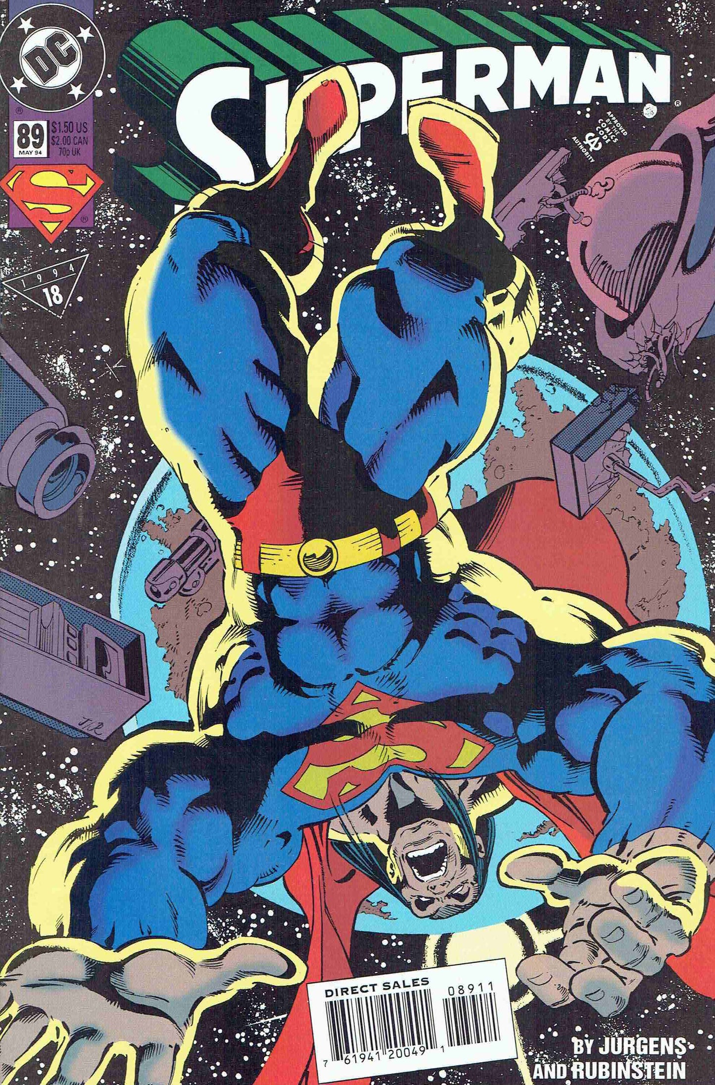 Dc Comics Comics Superman #89 [VF/NM]