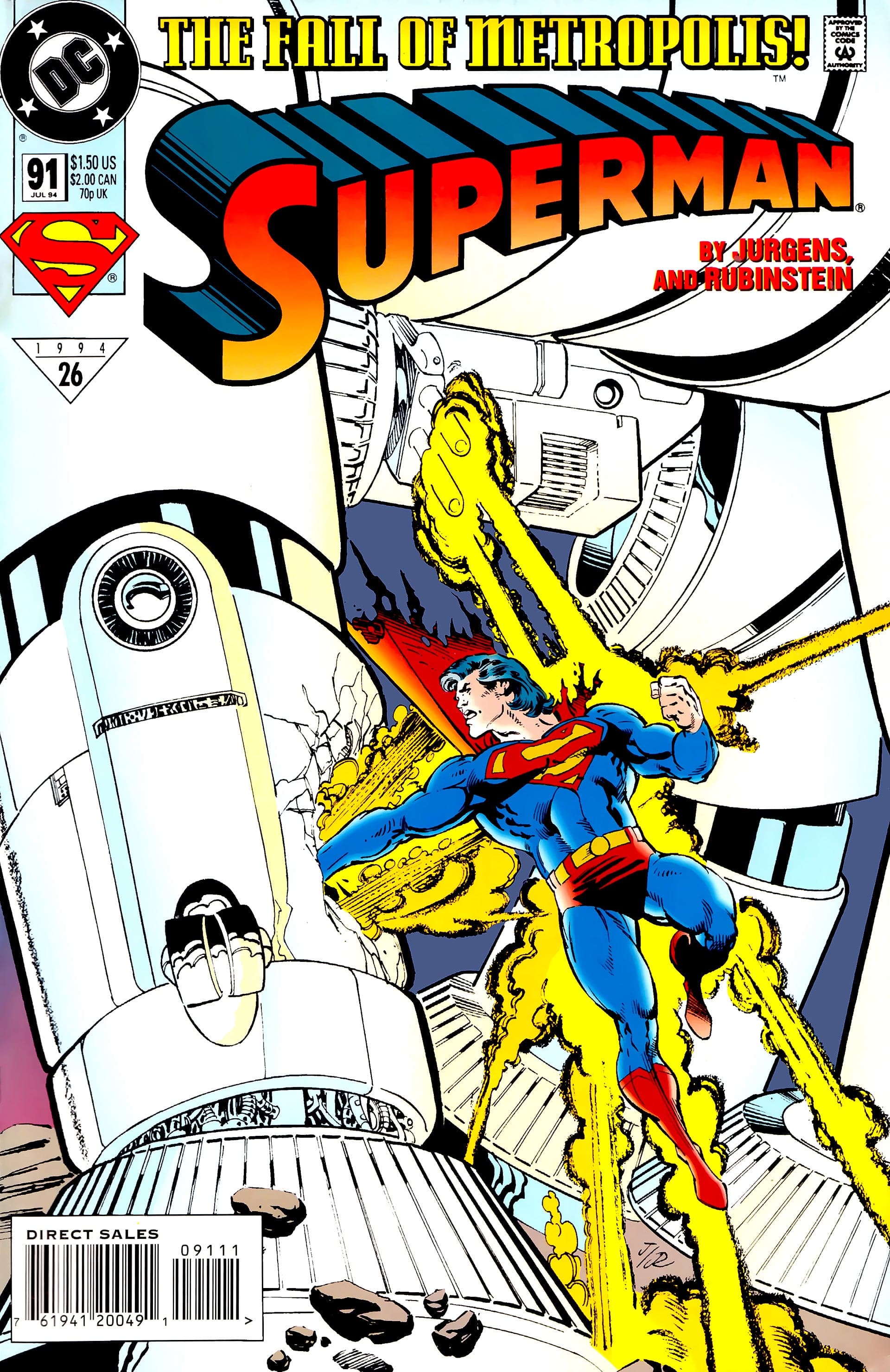 Dc Comics Comics Superman #91 [VF/NM]
