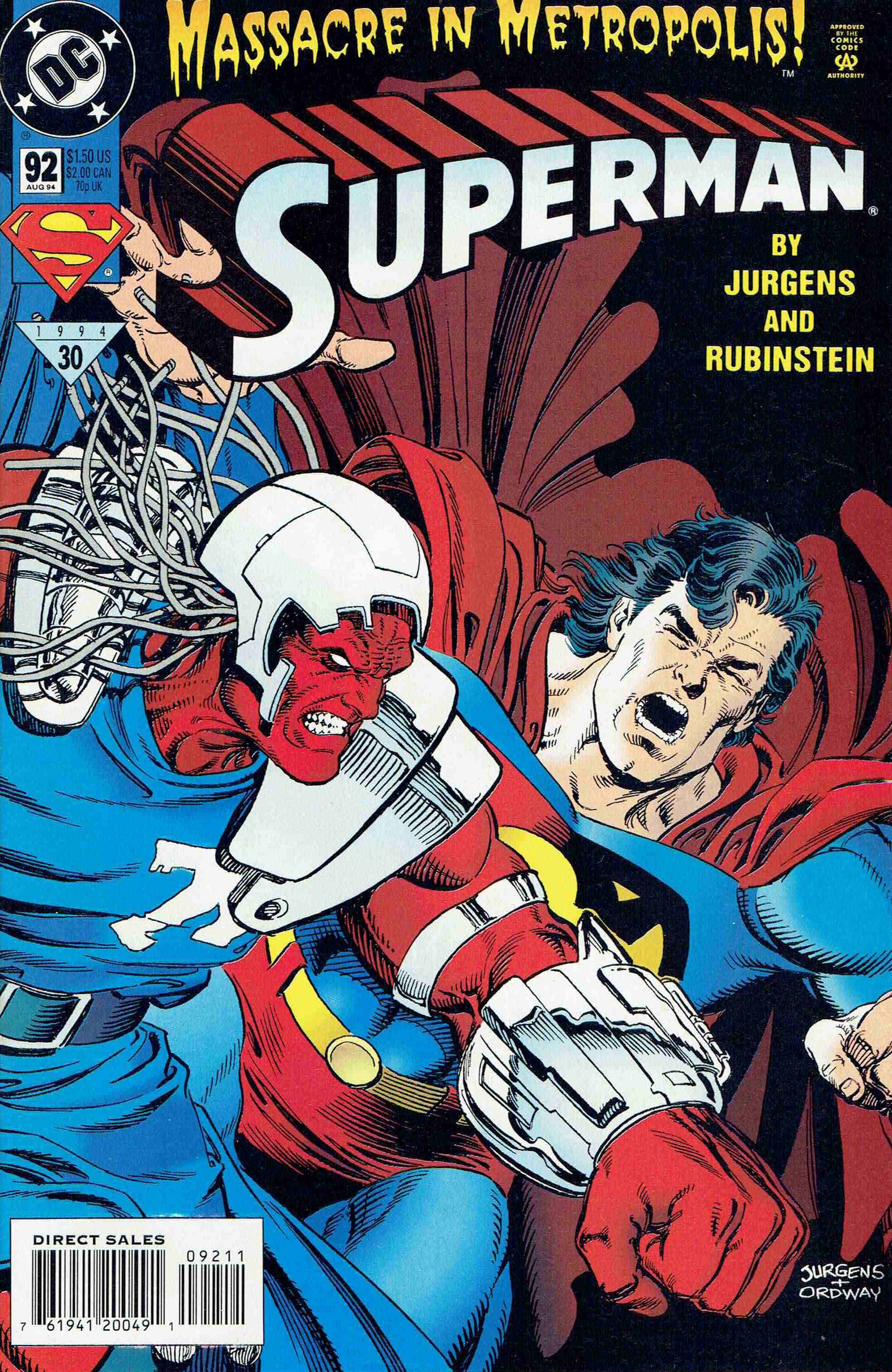 Dc Comics Comics Superman #92 [VF/NM]