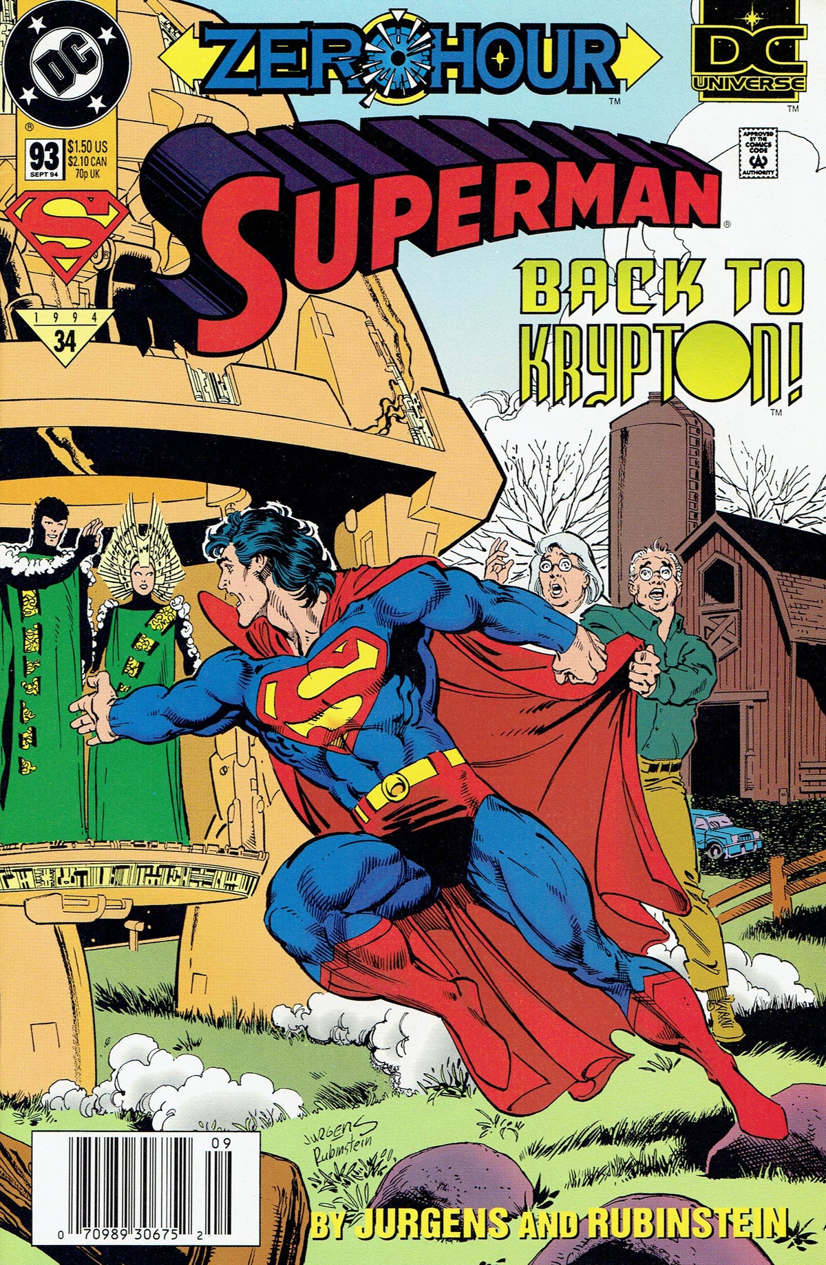 Dc Comics Comics Superman #93 [VF/NM]