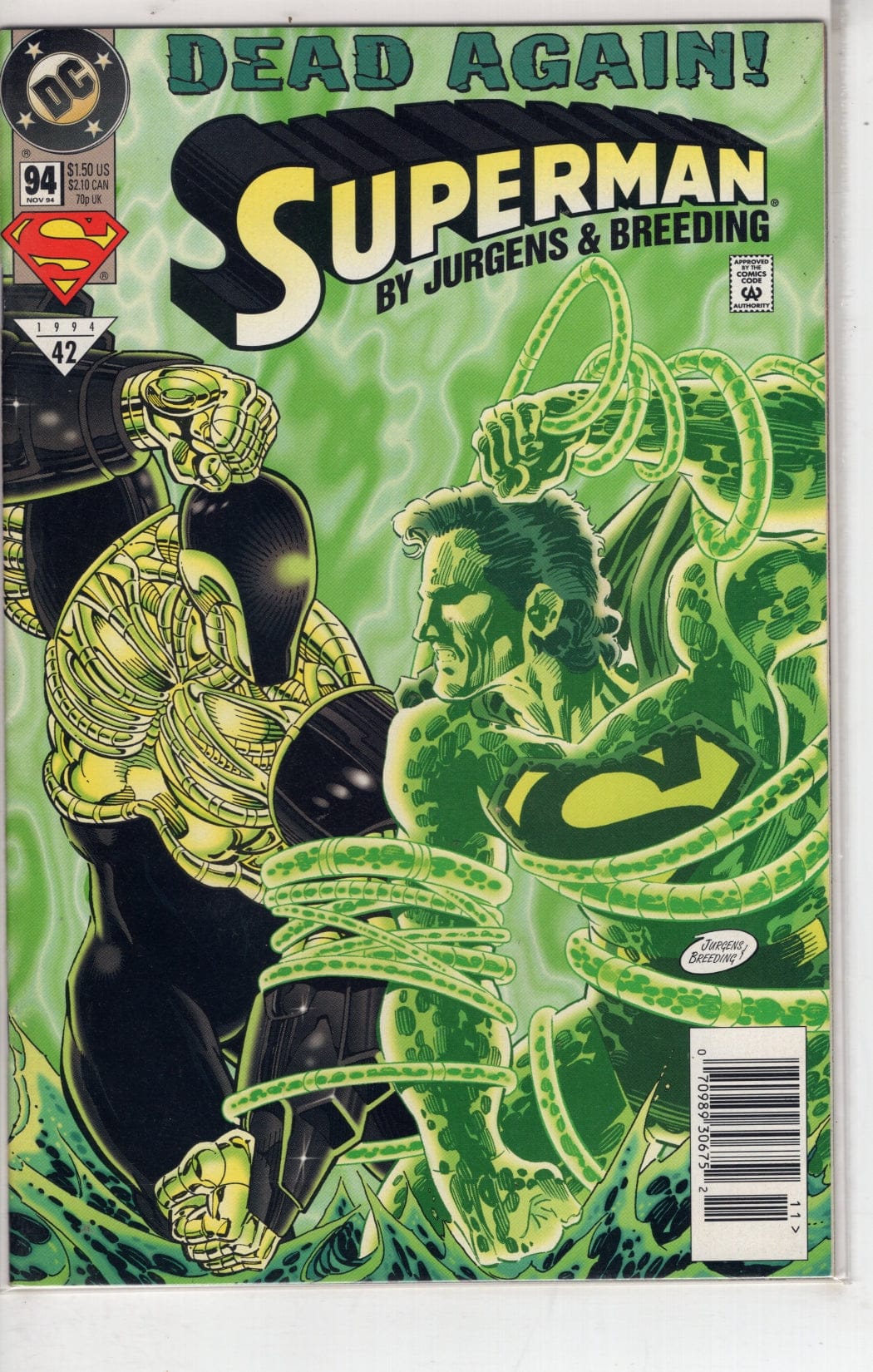 Dc Comics Comics Superman #94 [VF]