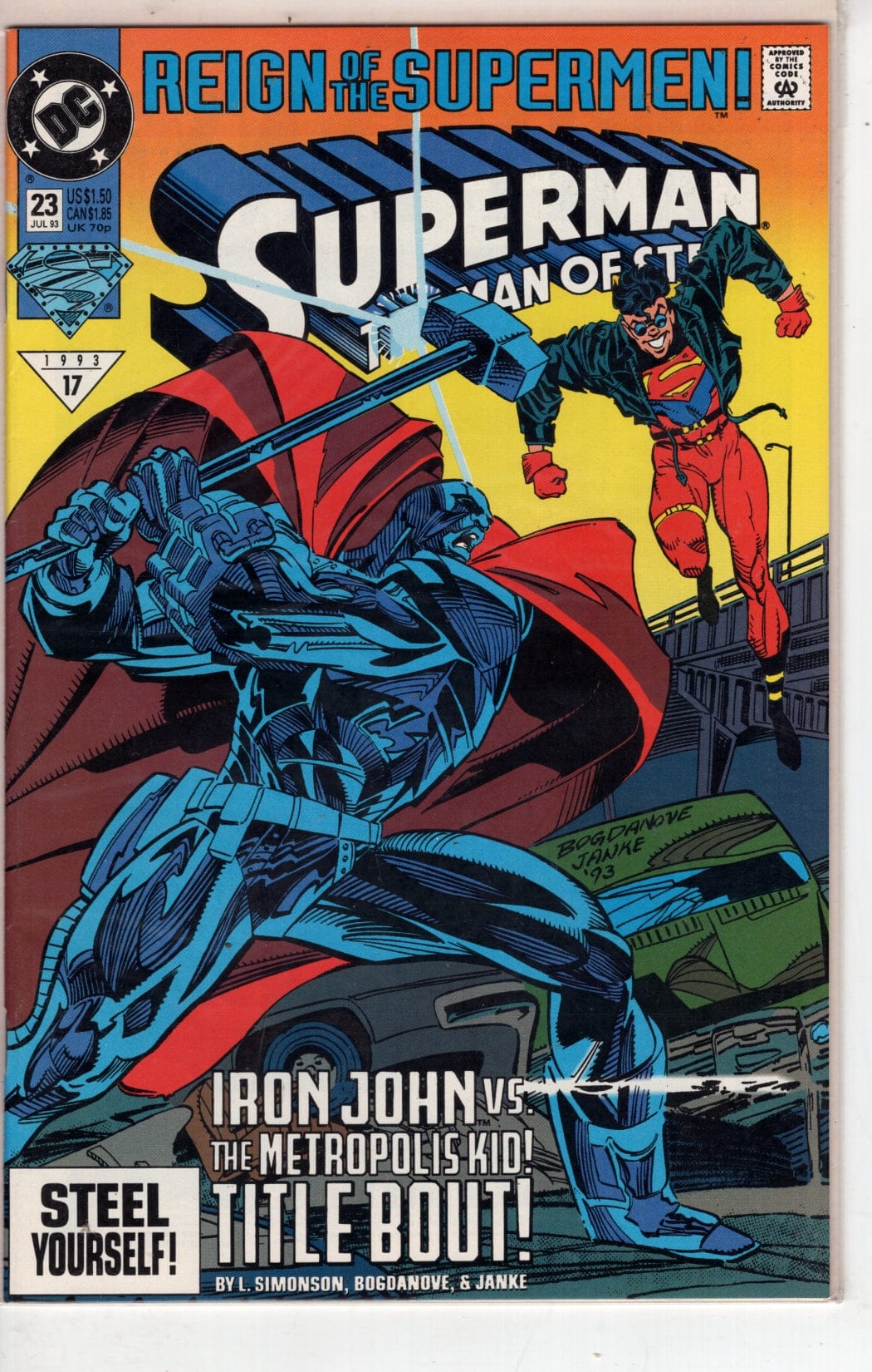 Dc Comics Comics Superman: The Man of Steel #23 [VF/NM]