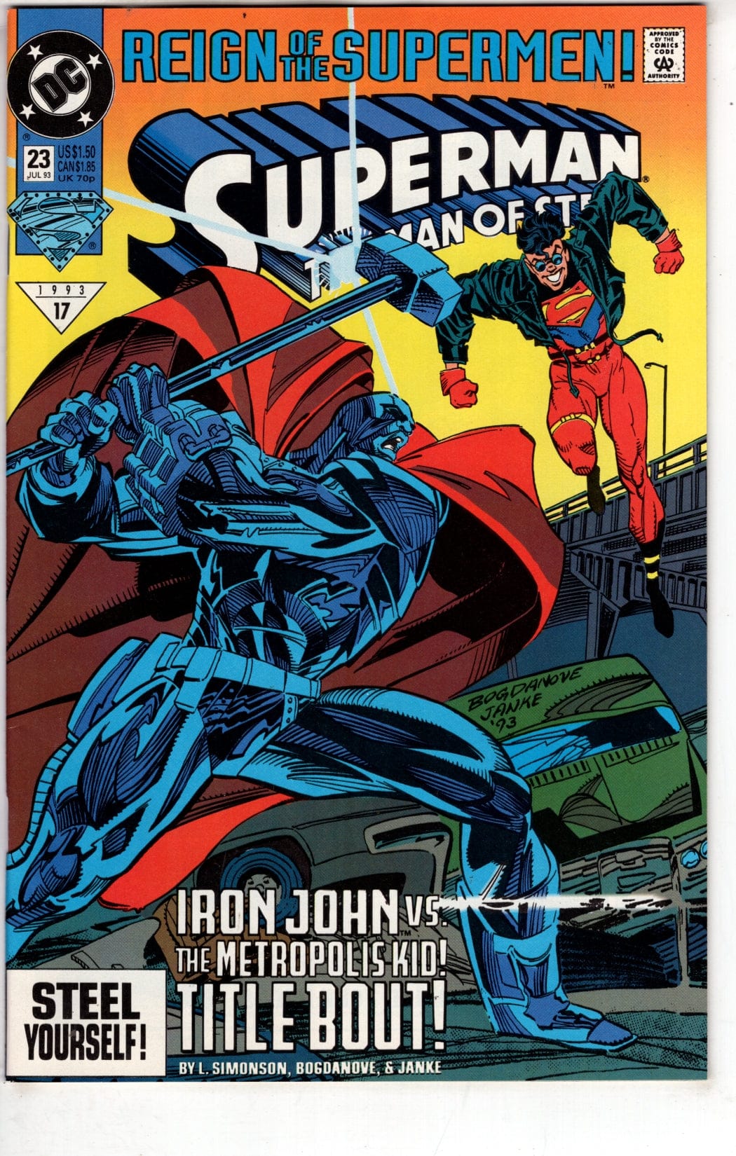 Dc Comics Comics Superman: The Man of Steel #23 [VF/NM]