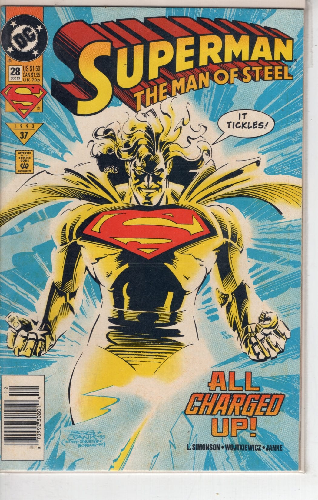 Dc Comics Comics Superman: The Man of Steel #28 [VF/NM]