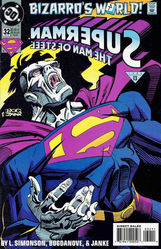 Dc Comics Comics Superman: The Man of Steel #32 [VF/NM]