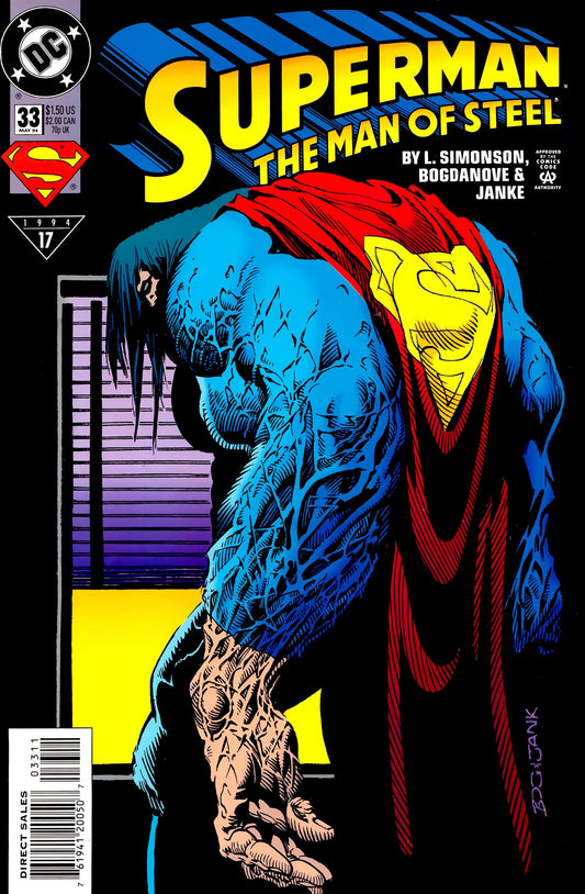 Dc Comics Comics Superman: The Man of Steel #33 [VF/NM]