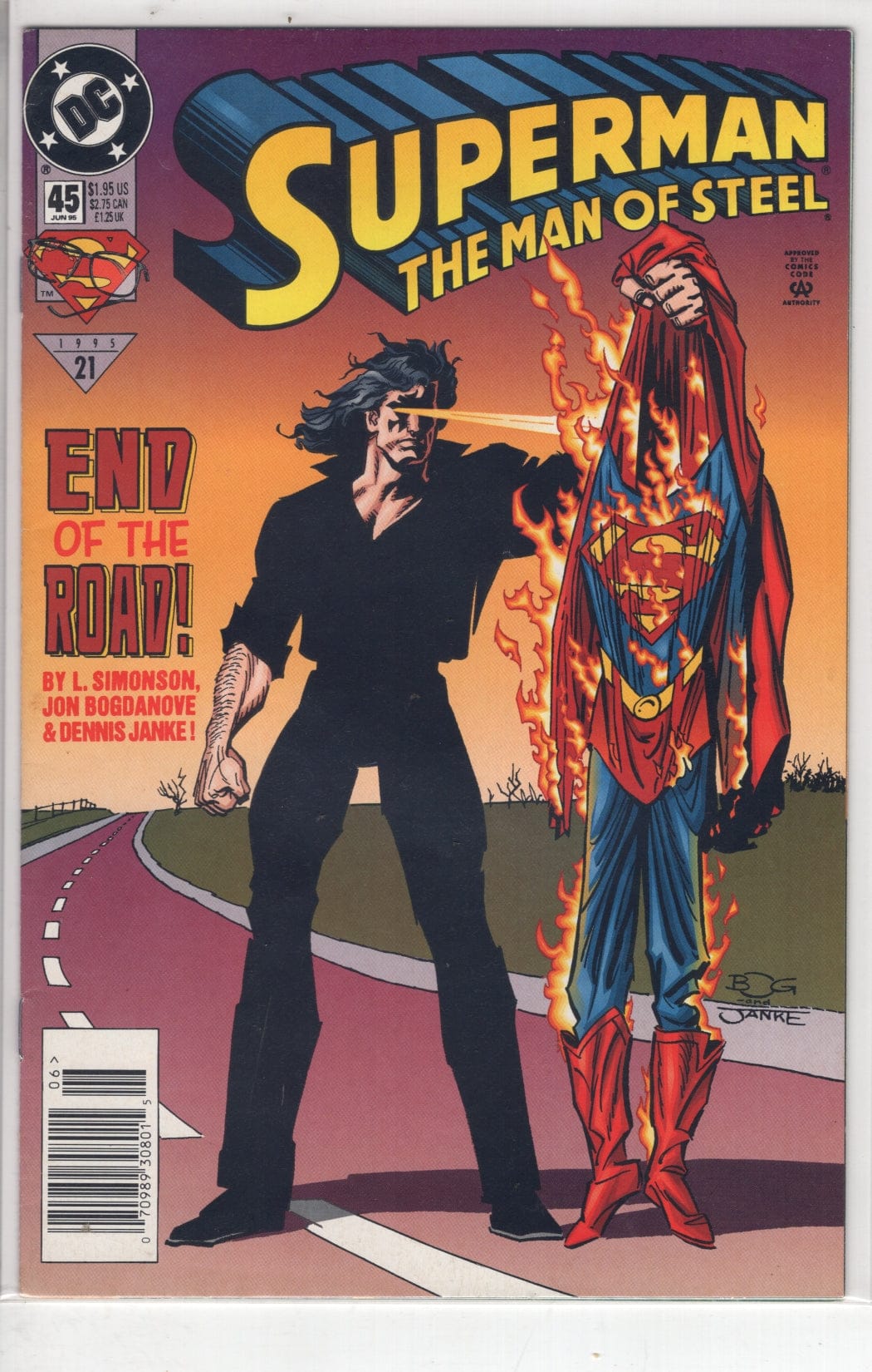 Dc Comics Comics Superman: The Man of Steel #45 [VF/NM]