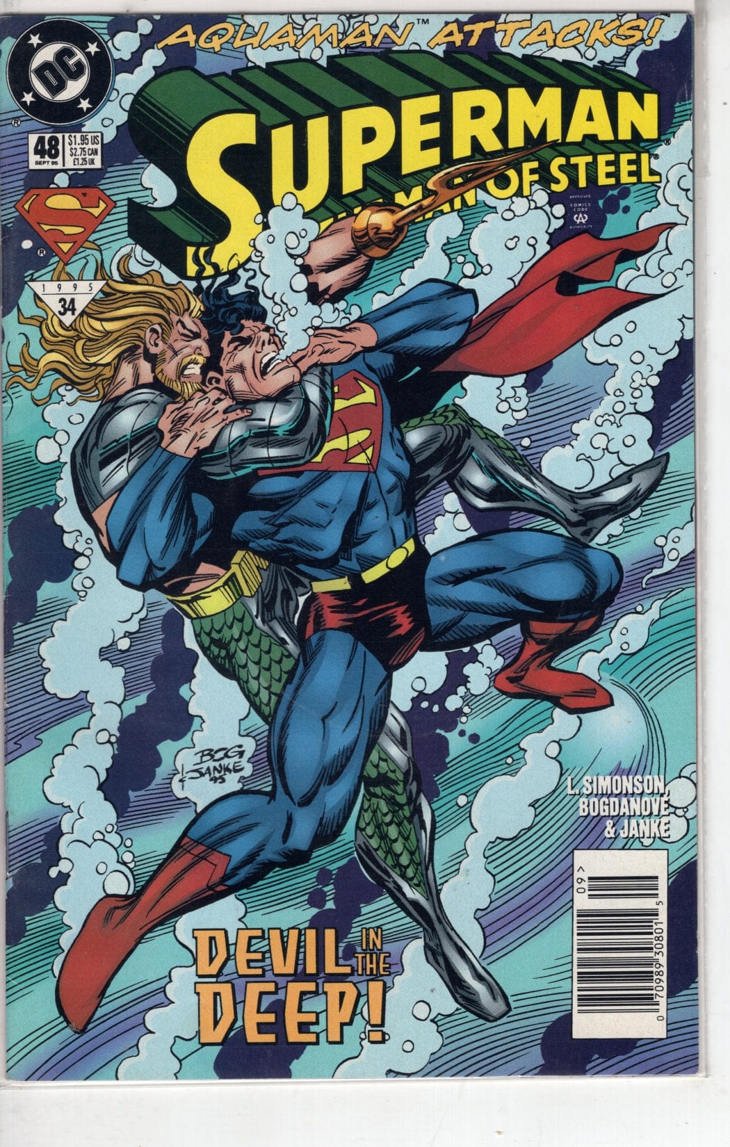 Dc Comics Comics Superman: The Man of Steel #48 [VF/NM]