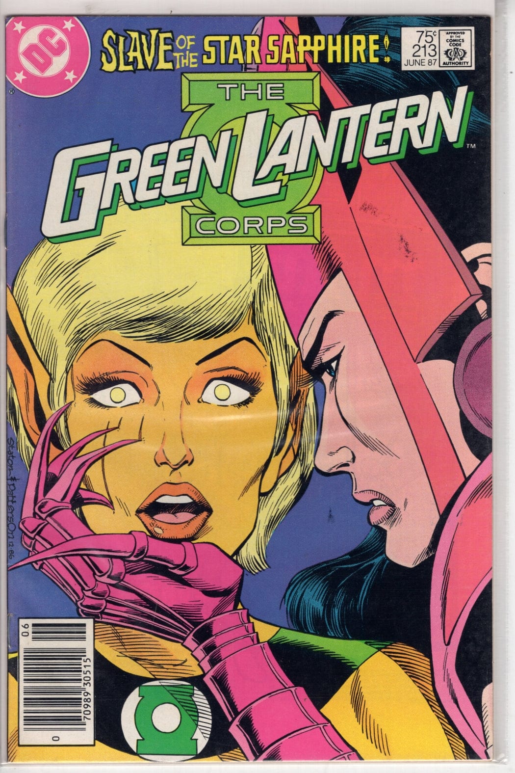 Dc Comics Comics The Green Lantern Corps #213 [VG/FN]