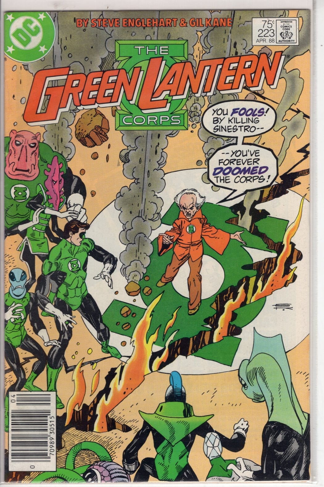 Dc Comics Comics The Green Lantern Corps #223 [VG/FN]