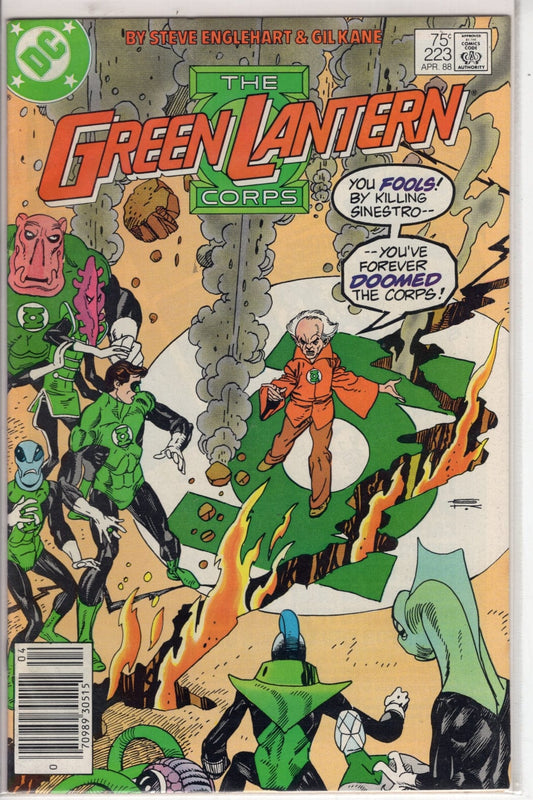 Dc Comics Comics The Green Lantern Corps #223 [VG/FN]