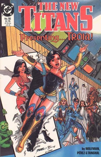 Dc Comics Comics The New Titans #55 [VG/FN]