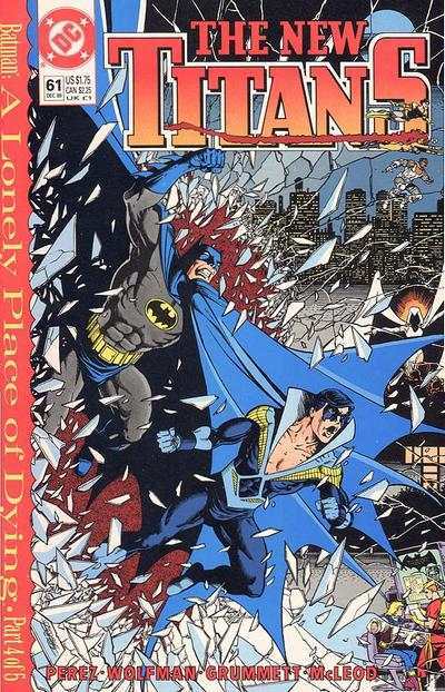 Dc Comics Comics The New Titans #61 [VG/FN]