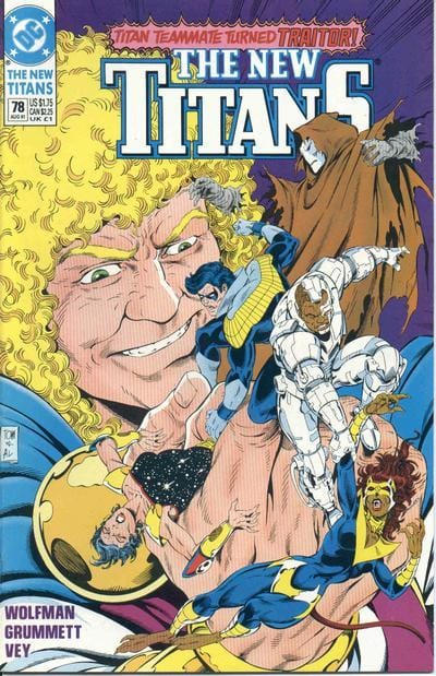 Dc Comics Comics The New Titans #78 [VG/FN]