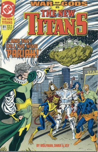 Dc Comics Comics The New Titans #81 [VG/FN]
