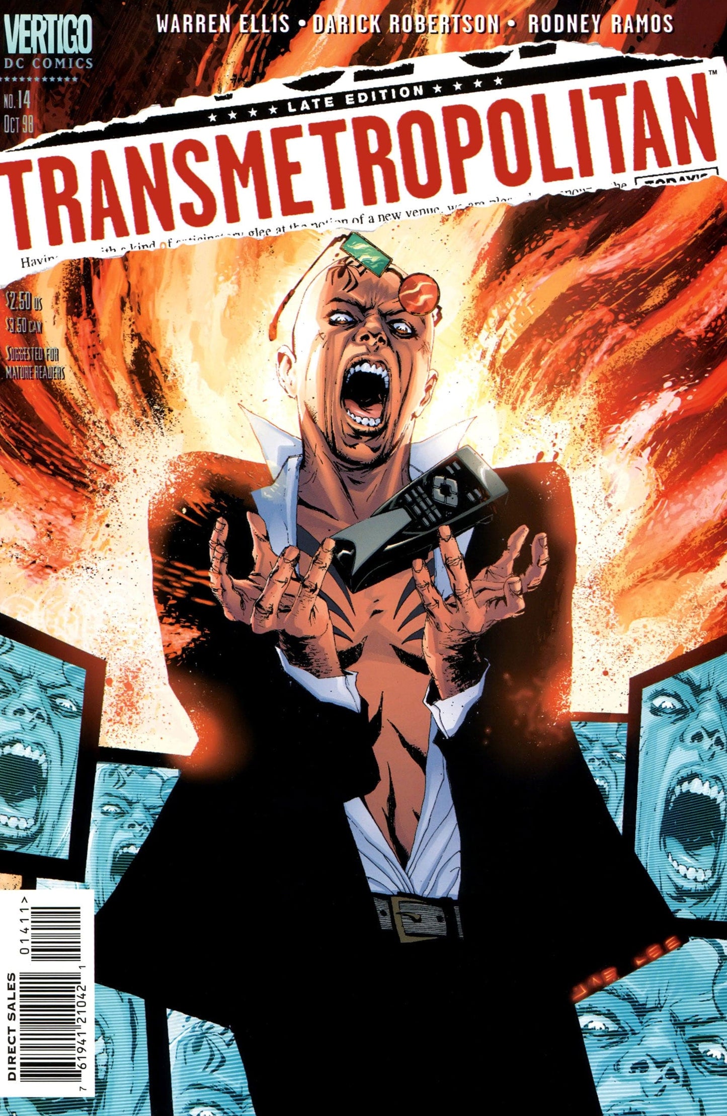 Dc Comics Comics Transmetropolitan #14 [VF]