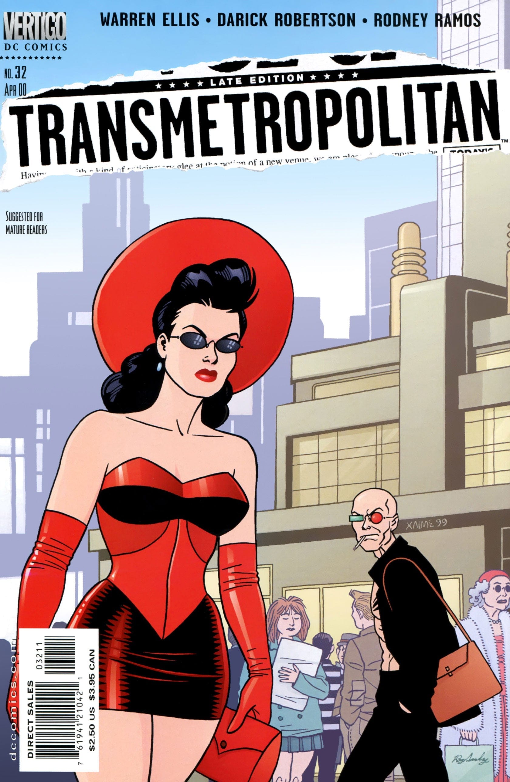 Dc Comics Comics Transmetropolitan #32 [VF]