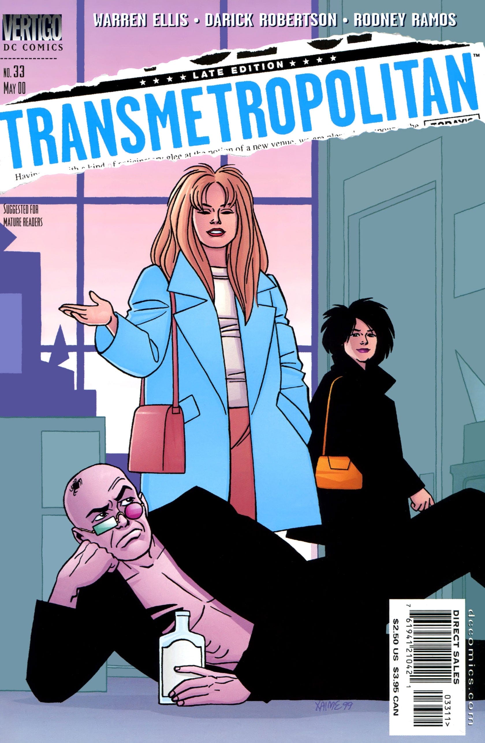 Dc Comics Comics Transmetropolitan #33 [VF]