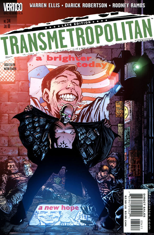 Dc Comics Comics Transmetropolitan #34 [VF]