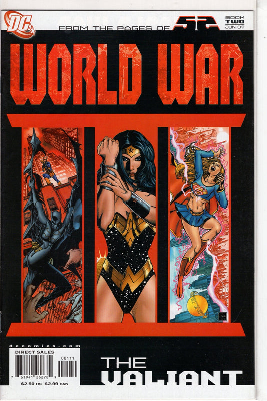 DC COMICS Comics WORLD WAR III PART TWO THE VALIANT