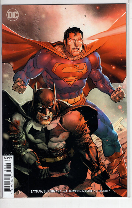 DC COMICS DC COMICS BATMAN SUPERMAN #1 VAR ED