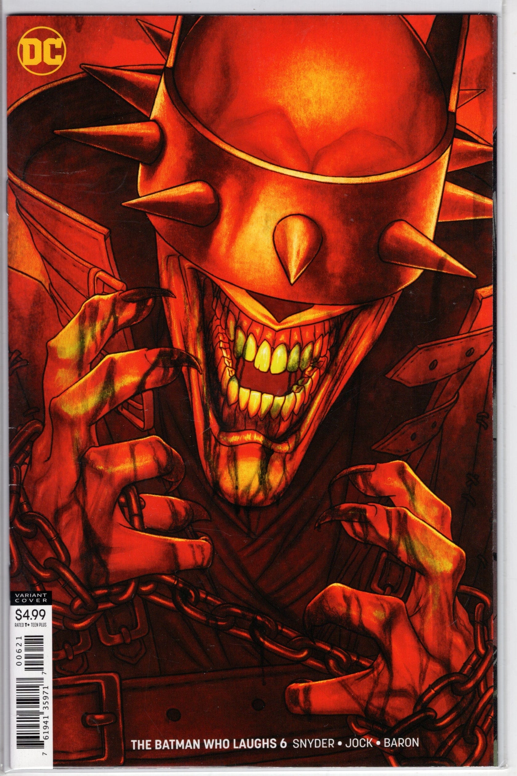 DC COMICS DC COMICS BATMAN WHO LAUGHS #6 (OF 6) VAR ED