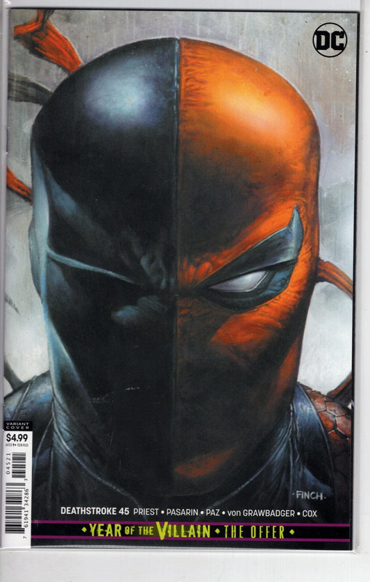 DC COMICS DC COMICS DEATHSTROKE #45 CARD STOCKVAR [VF/NM]