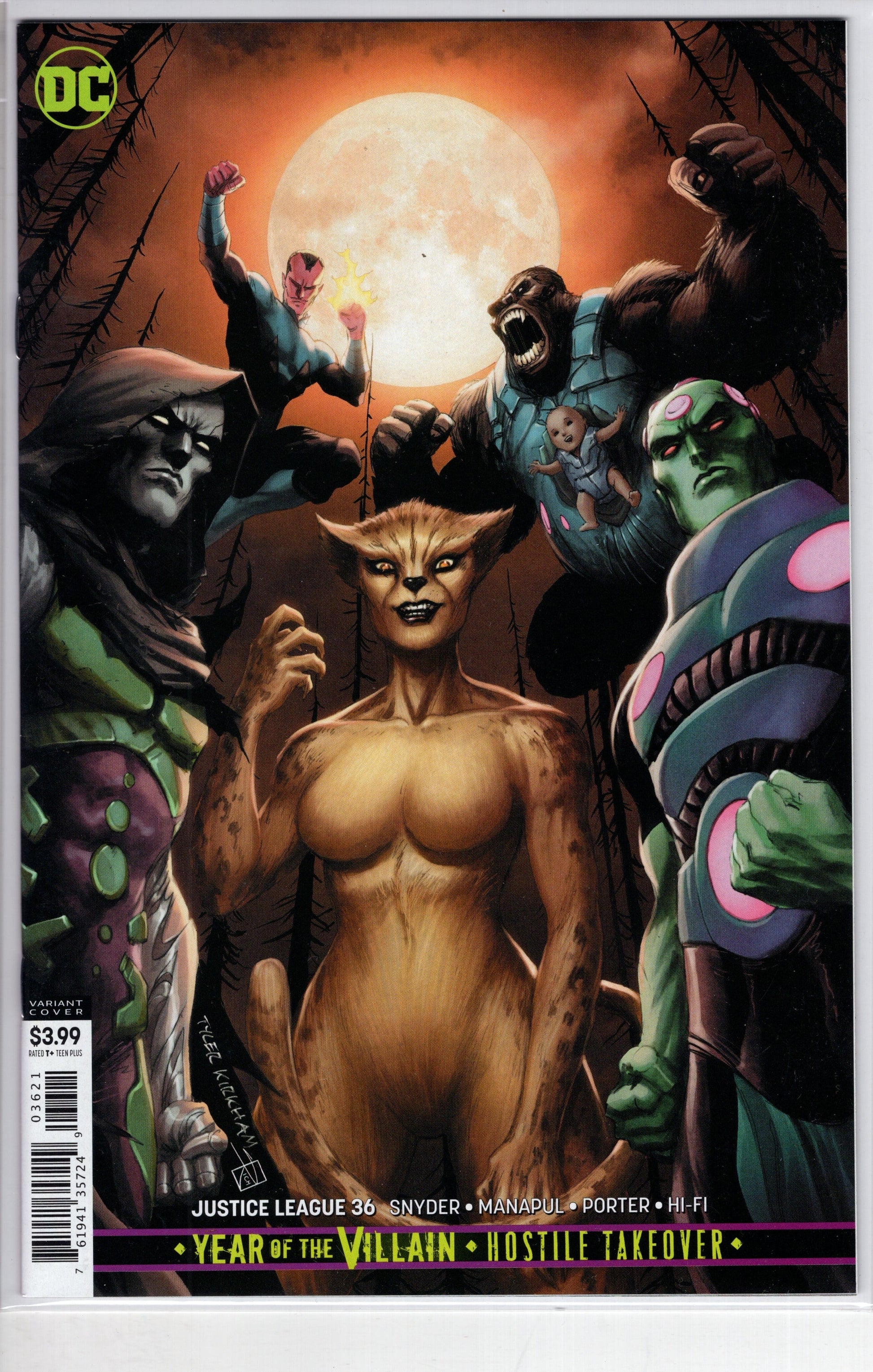 DC COMICS DC COMICS JUSTICE LEAGUE #36 VAR ED