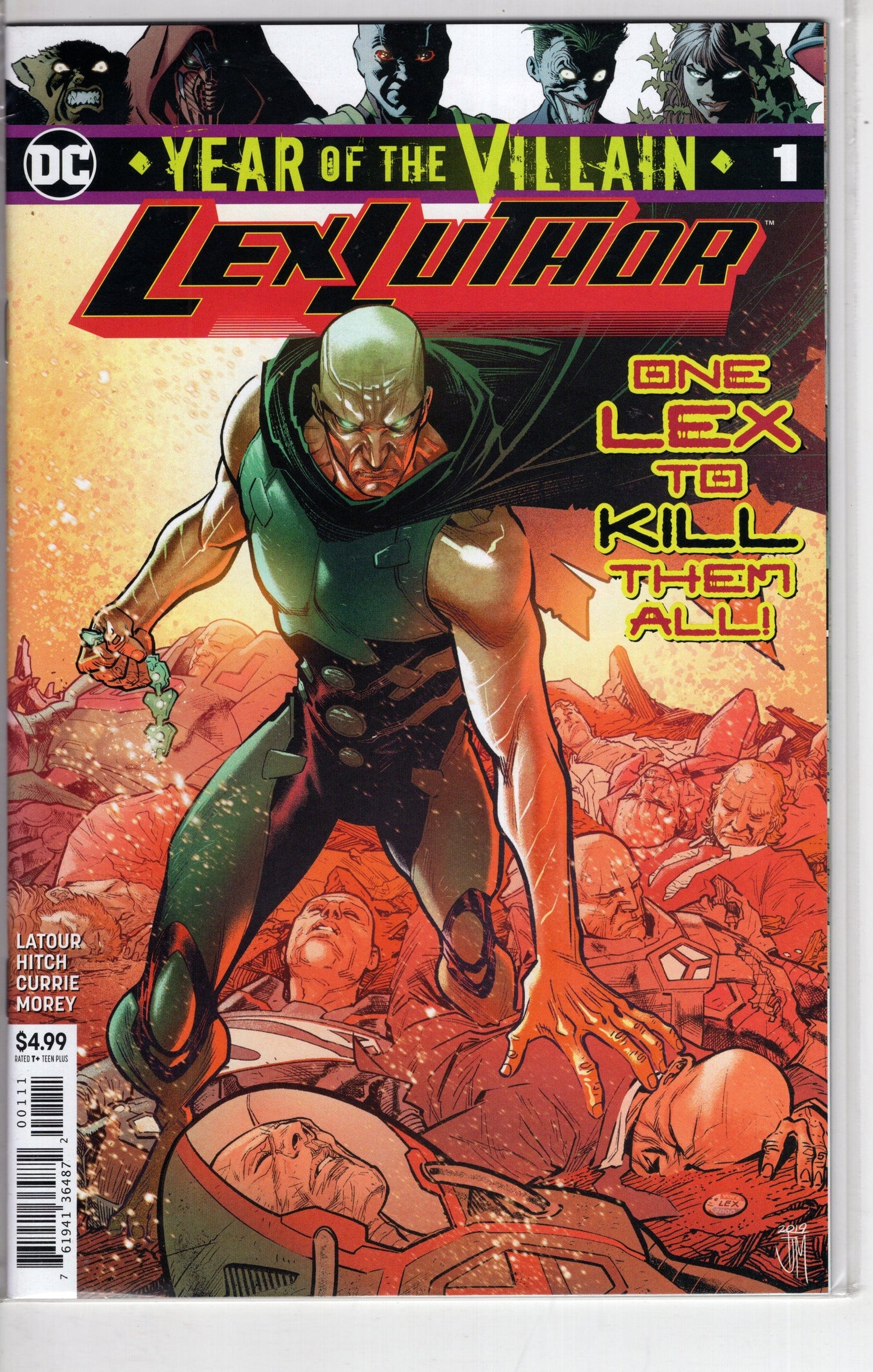 DC COMICS DC COMICS LEX LUTHOR YEAR OF THE VILLAIN #1