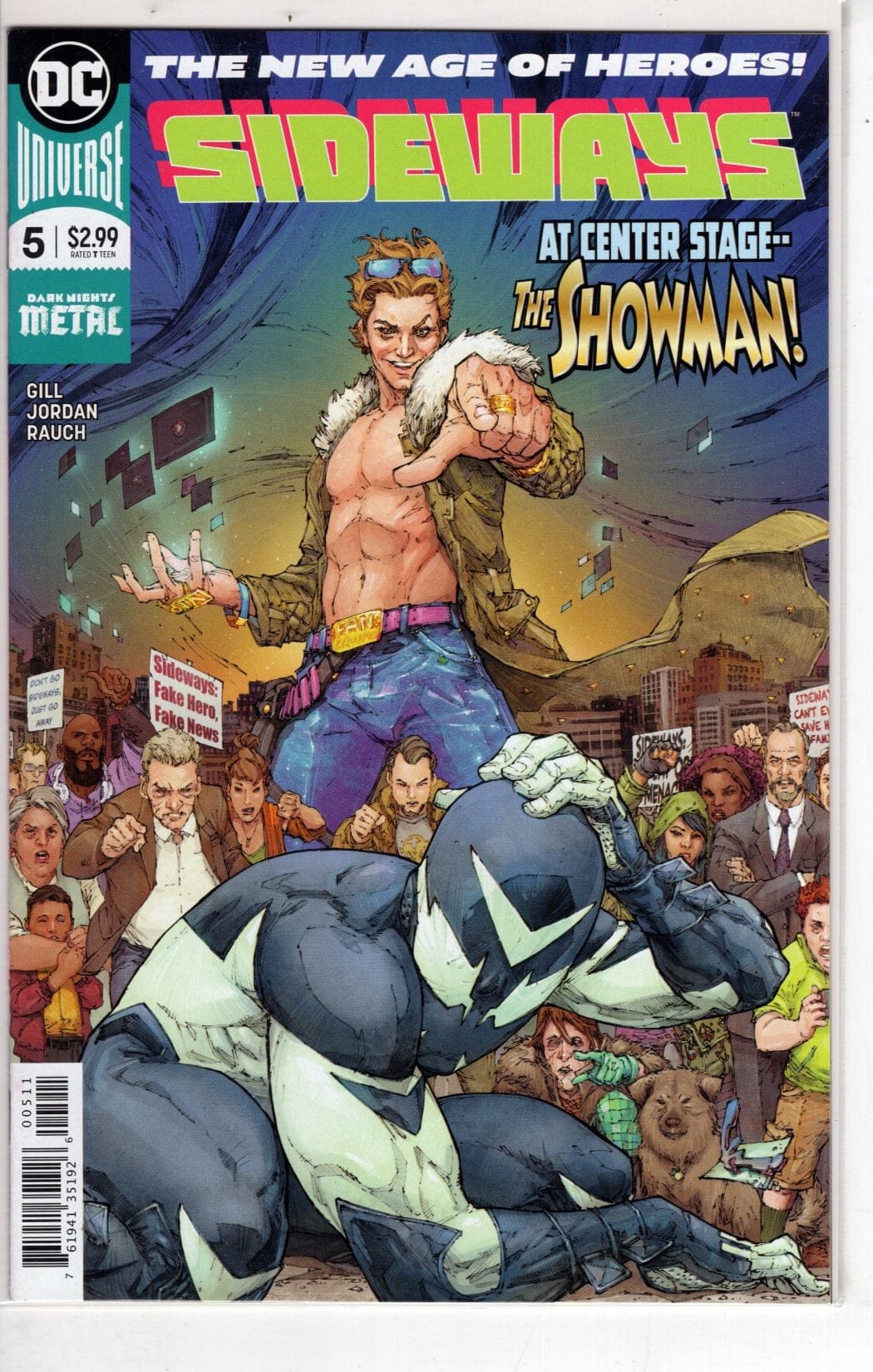 Dc Comics Dc Comics SIDEWAYS #5 [VF/NM]