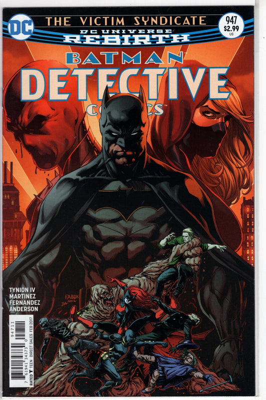 DC COMICS DETECTIVE COMICS #947