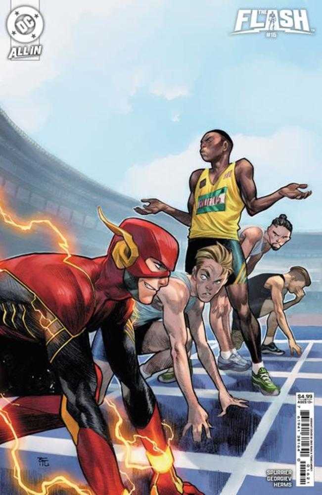 DC Comics Flash #16 Cover B Dike Ruan Card Stock Variant