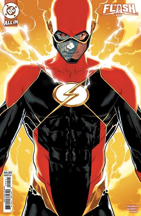 DC COMICS FLASH #20 CVR B JEFF SPOKES CARD STOCK VAR