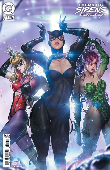 DC Comics GOTHAM CITY SIRENS UNFIT FOR ORBIT #1 (OF 5) CVR C KYUYONG EOM CARD STOCK VAR
