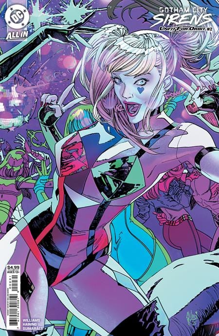 DC Comics GOTHAM CITY SIRENS UNFIT FOR ORBIT #2 (OF 5) CVR C GUILLEM MARCH CONNECTING CARD STOCK VAR