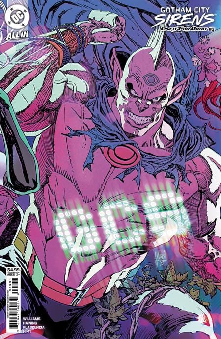 DC Comics GOTHAM CITY SIRENS UNFIT FOR ORBIT #3 (OF 5) CVR C GUILLEM MARCH CONNECTING CARD STOCK VAR