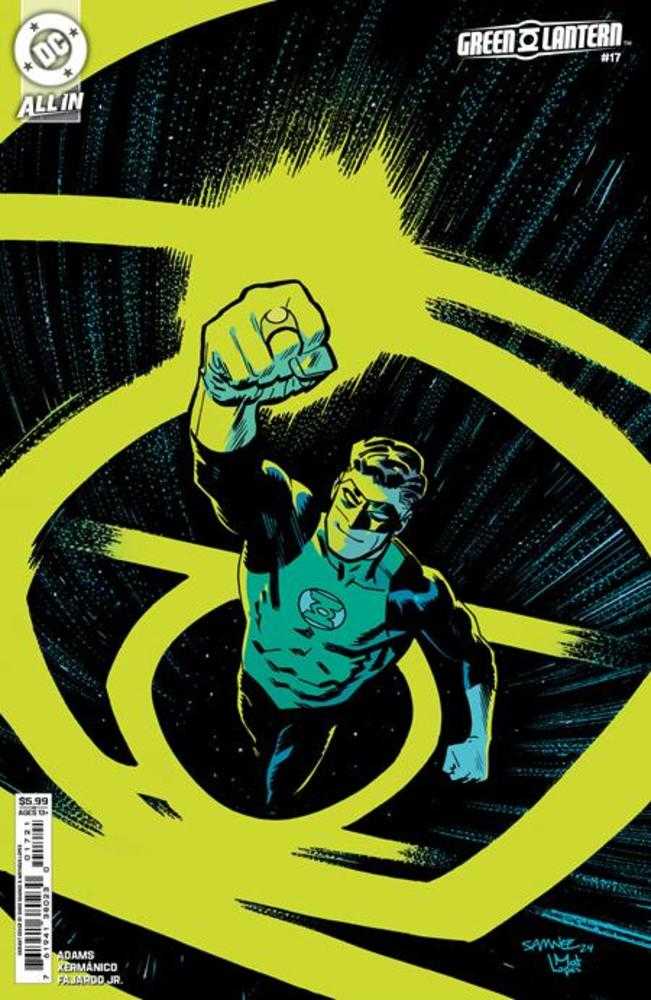 DC Comics Green Lantern #17 Cover B Chris Samnee Card Stock Variant