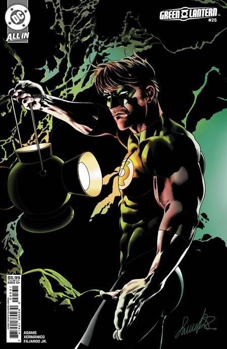 DC Comics GREEN LANTERN #25 CVR C SALVADOR LARROCA CARD STOCK VAR