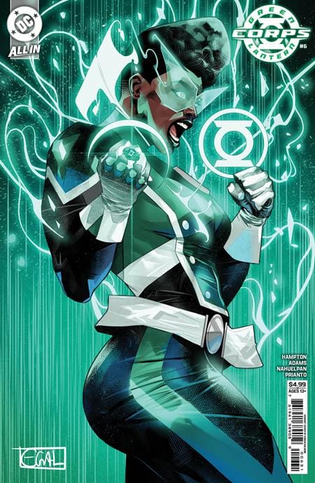 DC Comics GREEN LANTERN CORPS #6 CVR B EDWIN GALMON CARD STOCK VAR