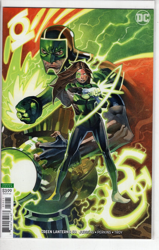 DC COMICS GREEN LANTERNS #50 VAR ED [VF/NM]