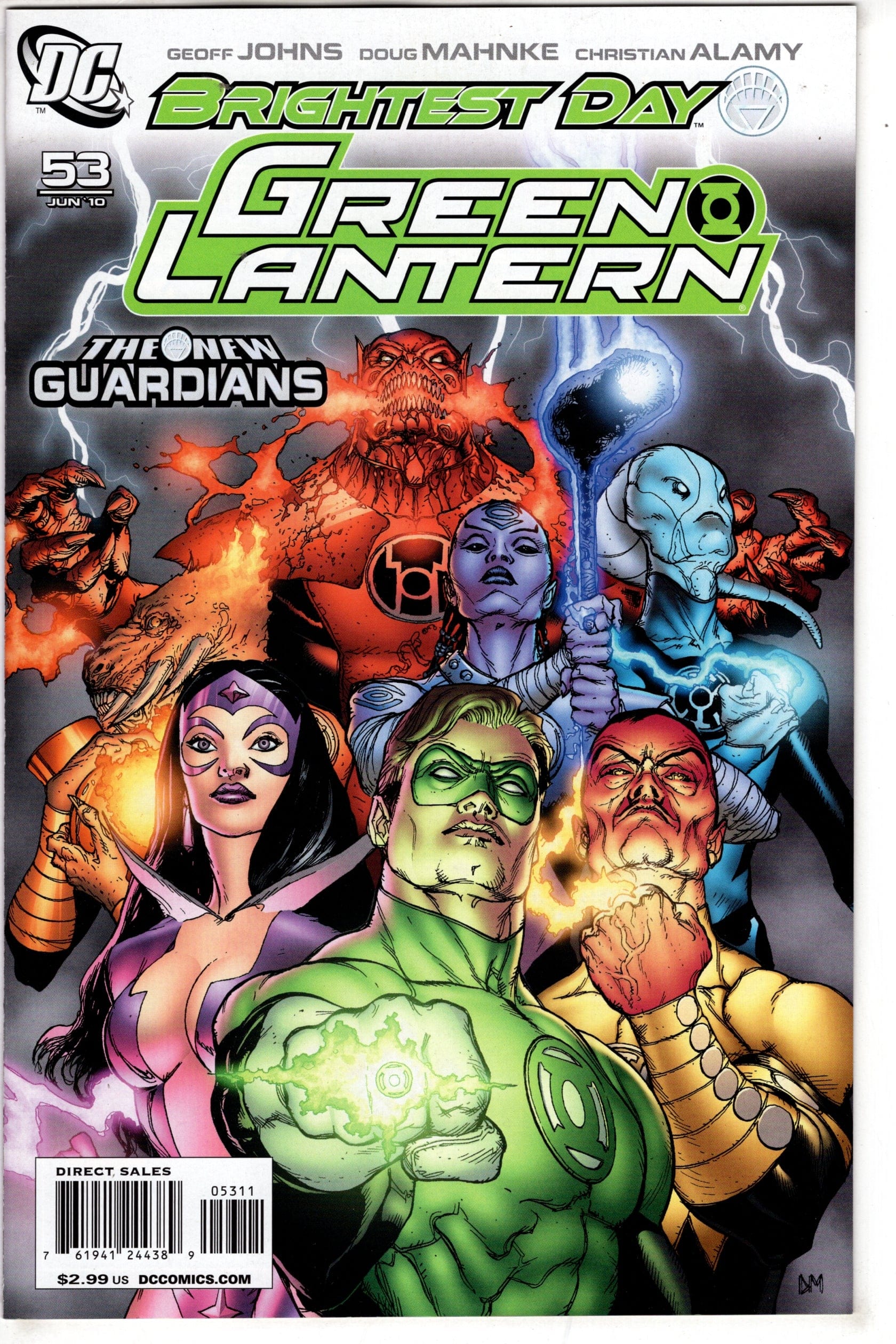DC COMICS GREEN LANTERNS #53 (4th Series)