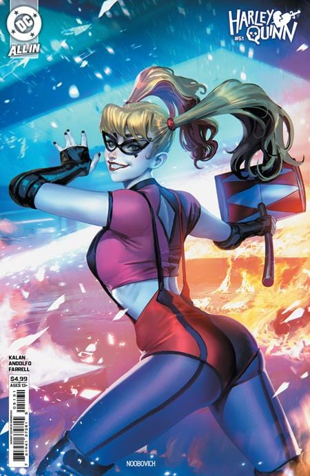 DC Comics HARLEY QUINN #51 CVR C NOOBOVICH CARD STOCK VAR