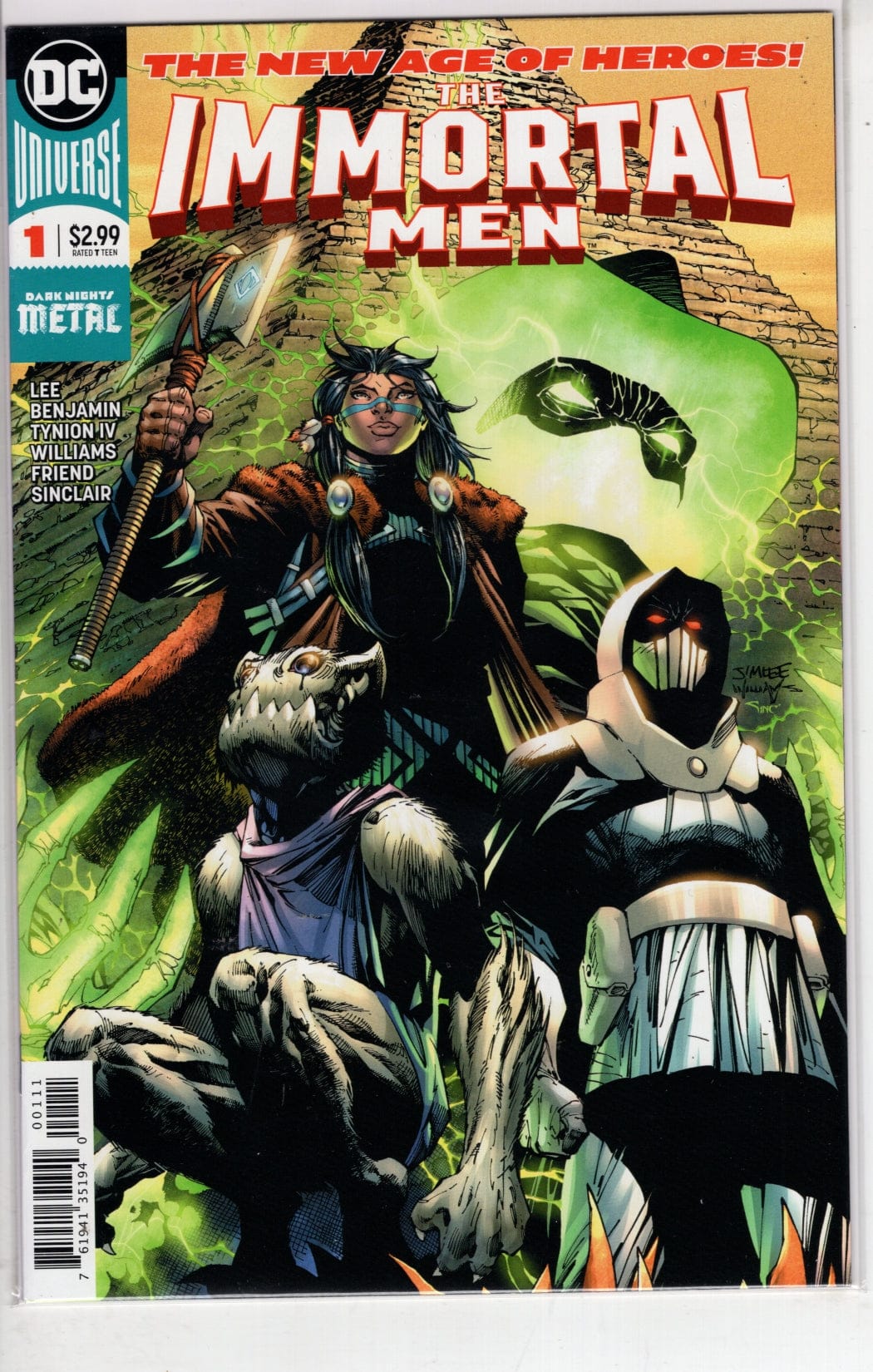 DC COMICS IMMORTAL MEN #1 [VF/NM]