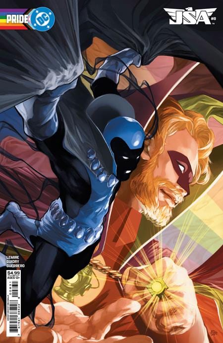 DC Comics JSA #8 CVR C DON AGUILLO DC PRIDE CARD STOCK VAR
