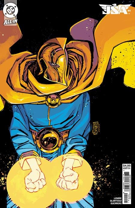 DC Comics JSA #9 CVR B JORGE CORONA CARD STOCK VAR